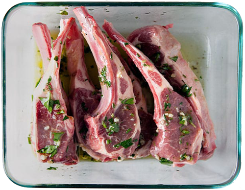 Marinated Lamb chops